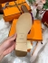 Hermes Oran Sandal slippers epsom leather h4553331